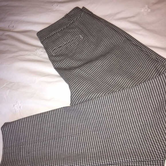 Banana Republic Houndstooth Sloan Pants 00P - Picture 2 of 4